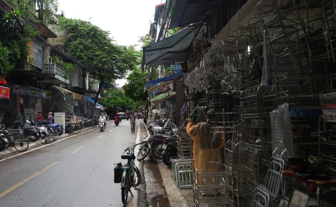 ...và quang cảnh tương tự ngày nay (23/10/2021).