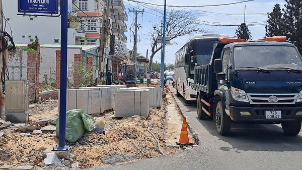 BR-VT: Can canh cong trinh tuyen ong thoat nuoc thai duong Le Hong Phong-Hinh-12