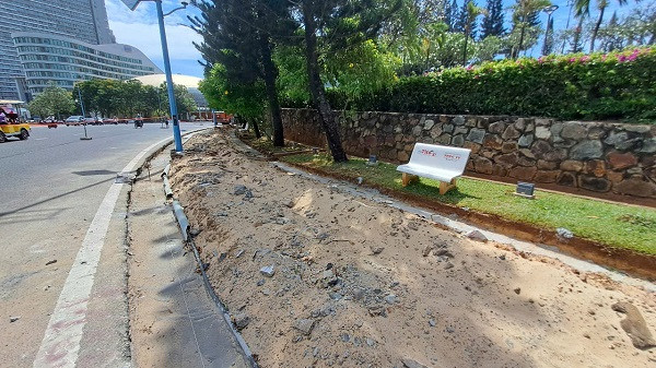 BR-VT: Can canh cong trinh tuyen ong thoat nuoc thai duong Le Hong Phong-Hinh-15