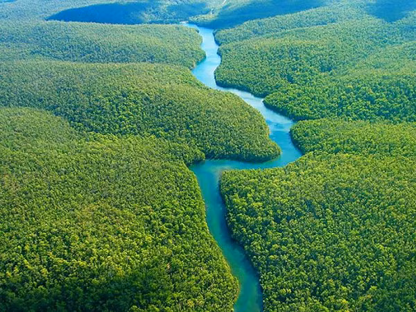 Bên cạnh đó, lưu vực Amazon có rất ít đường để kết nối với những cây cầu. Ngoài một số thành phố lớn, dân cư của những khu rừng rậm rất thưa thớt và tự thân dòng sông là một đường cao tốc của người dân trong vùng.