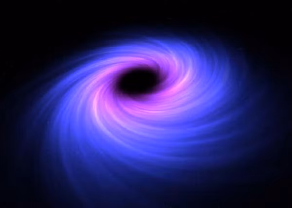 Các plasma để chiết xuất năng lượng từ một lỗ đen đang quay được tạo ra bởi các sự kiện được gọi là "tái kết nối từ trường" - nơi các đường sức từ cường độ cao quấn vào nhau, đứt và nối lại - ngay bên ngoài chân trời sự kiện của nó.