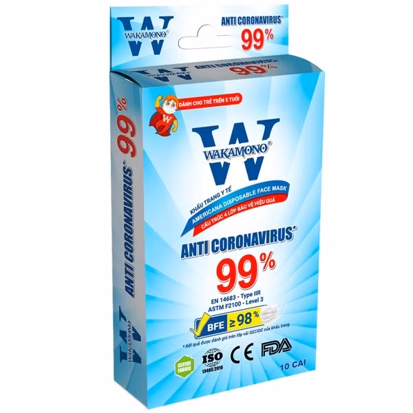 Việc sử dụng khẩu trang diệt virus corona 99% của Wakamono có thể làm giảm đáng kể tỷ lệ lây nhiễm vì nó sẽ giảm lây truyền vi rút một cách hiệu quả. Do đó, sự phát triển này có thể hoạt động như một công cụ tiềm năng để chống lại đại dịch COVID-19.