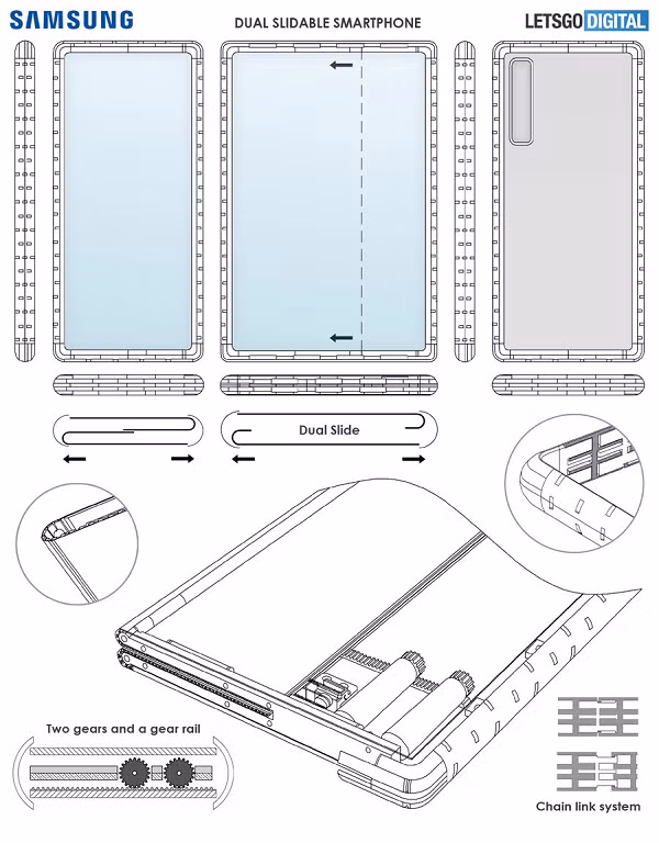 Tuy nhiên, ông từ chối xác nhận bộ phận di động của Samsung sẽ là công ty đầu tiên ứng dụng tấm nền màn hình này vào smartphone.