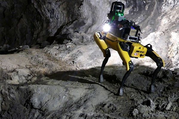 Robot mới có tên Au-Spot, là phiên bản cải tiến của Spot, robot 4 chân do công ty Boston Dynamics chế tạo. Hơn 60 nhà khoa học và kỹ sư trong dự án CoSTAR trang bị thêm cảm biến và phần mềm để robot này phù hợp với môi trường sao Hỏa.