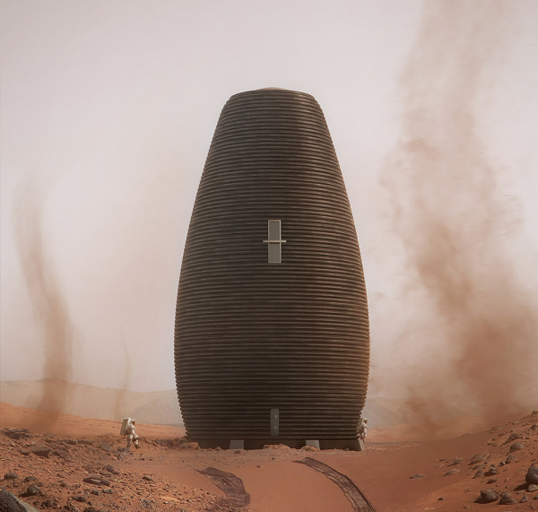 NASA đã kết hợp với ĐH Bradley (Mỹ) tổ chức một cuộc thi thiết kế không gian sống cho các nhà thám hiểm trên sao Hỏa (3D-Printed Habitat Challenge).