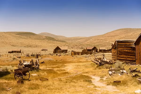  Bodie là một trong những thị trấn bỏ hoang đẹp nhất nước Mỹ. Hiện được bảo tồn như Công viên lịch sử quốc gia, nằm ở phía đông dãy núi Sierra Nevada, quận Mono, bang California.