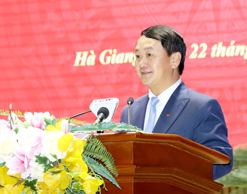 Ông Hầu A Lềnh giữ chức Bí thư Tỉnh ủy Hà Giang Ong Hau A Lenh giu chuc Bi thu Tinh uy Ha Giang