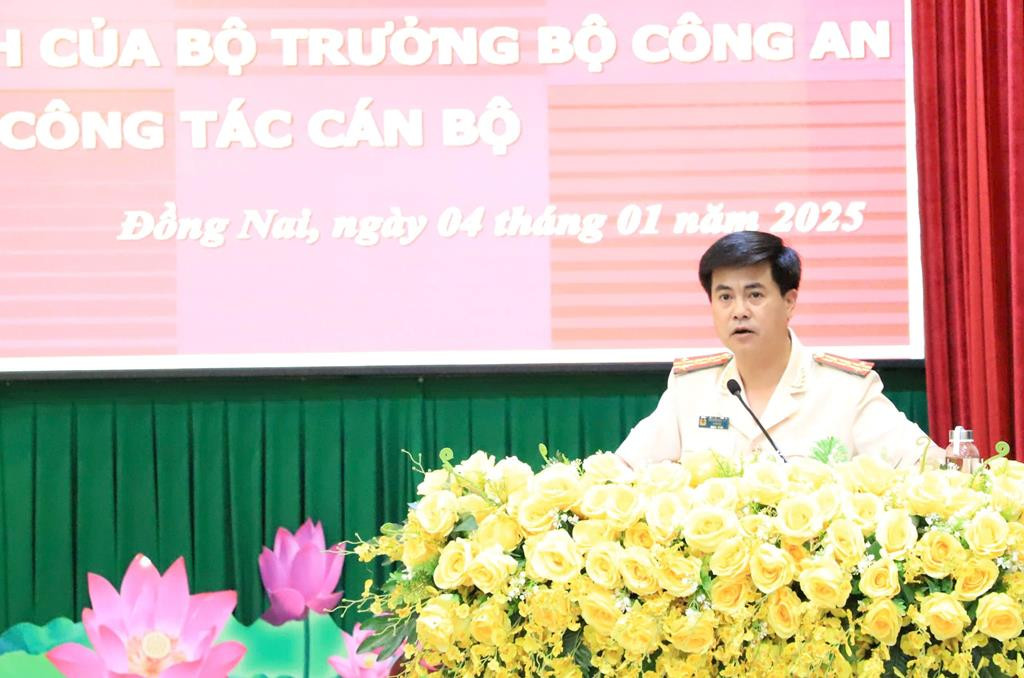 Đồng Nai có tân Giám đốc Công an tỉnh Dong Nai co tan Giam doc Cong an tinh
