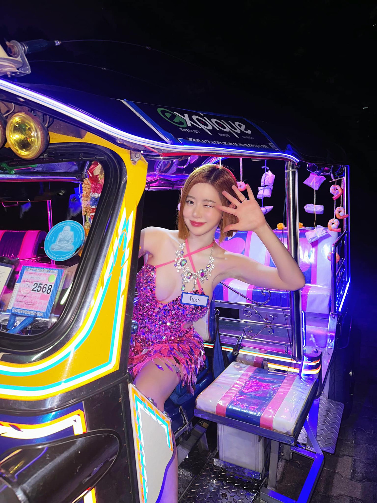 Soda sở hữu nhan sắc xinh đẹp như búp bê cùng vóc dáng cực gợi cảm.