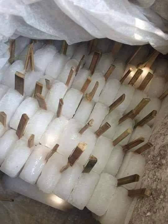 Thùng kem khiến bao đứa trẻ con mê mẩn.