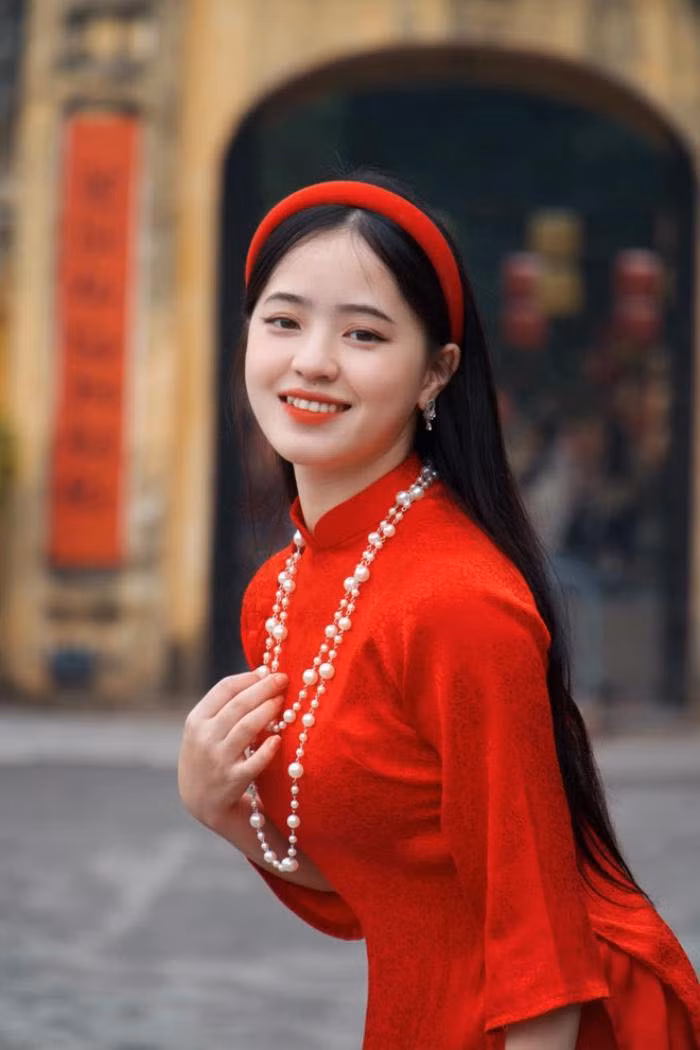 Cô nàng cũng trở thành sinh viên trường Đại học Sư phạm Hà Nội.