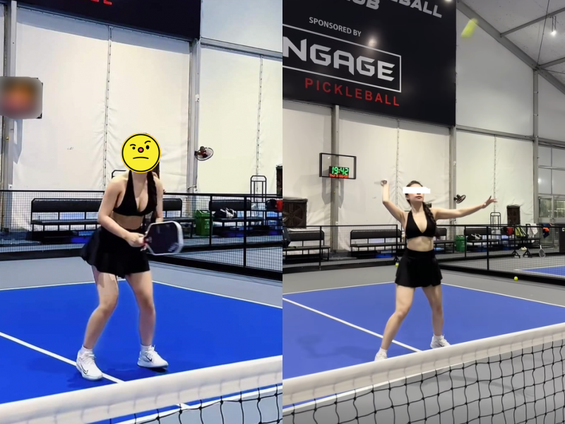 Bên dưới bài viết, nhiều người thi nhau bình luận tranh cãi. Đúng là cô gái trên sân kia ăn mặc quá mát mẻ, nhưng nếu đánh đồng với toàn bộ người chơi pickleball đều diện quần áo tập như vậy thì oan uổng quá.