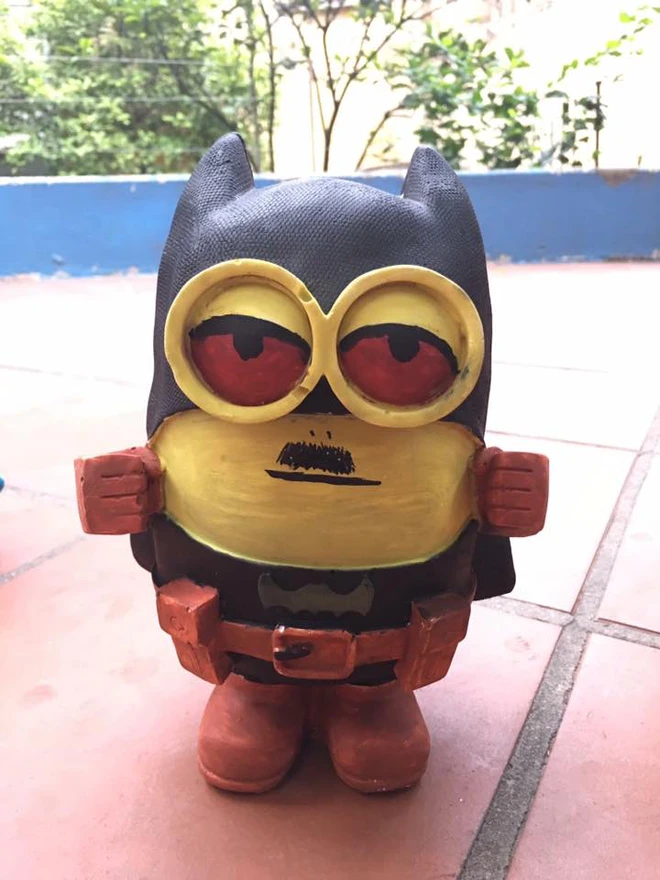 Suýt thì không thể nhận ra đây là Minion.