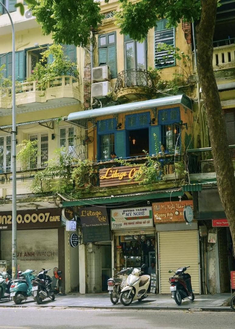 Một góc phố nhỏ cũng gợi nên sự bình yên.