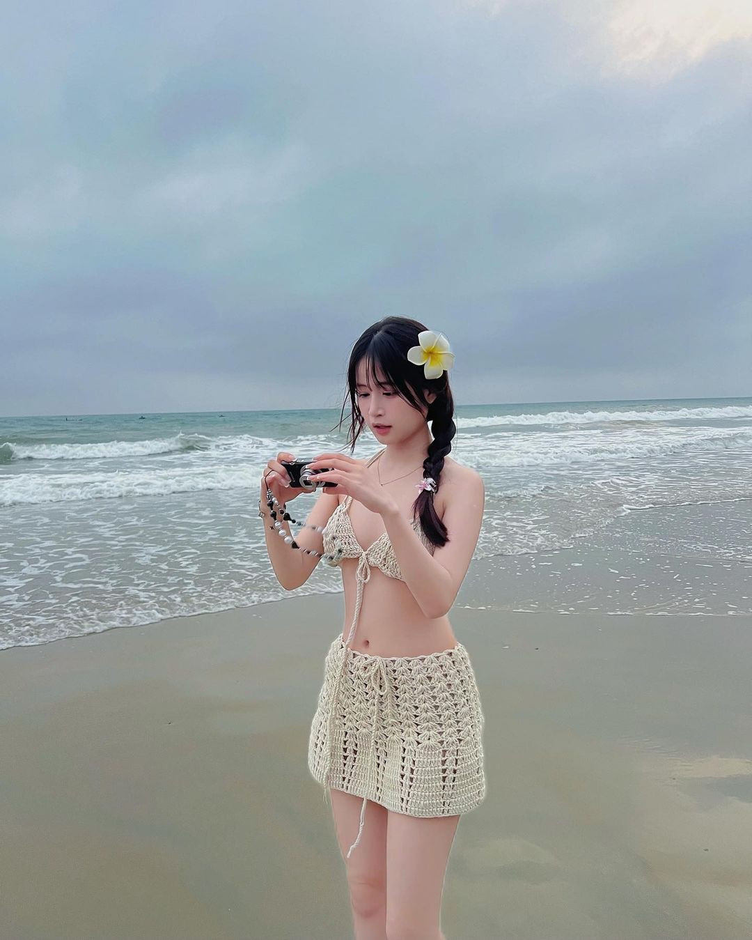 Mỗi bài đăng của cô nàng đều nhận về lượng tương tác lớn và những lời khen có cánh cho nhan sắc. (Ảnh: IGNV)