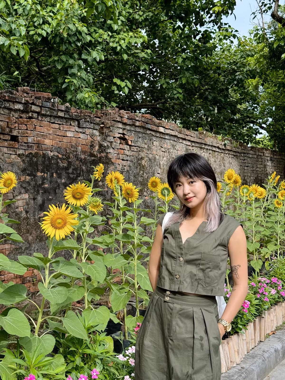 Ngoài tập gym, Mi Vân còn lựa chọn bộ môn kick fit để tập luyện giữ dáng.