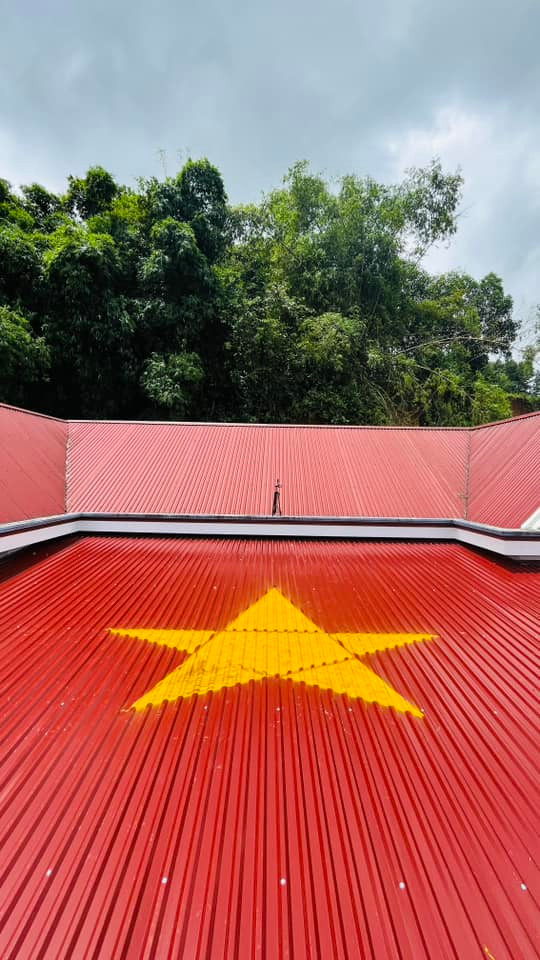 Không rõ ý tưởng này xuất phát từ ai và từ đâu, thế nhưng rất nhiều người đã cảm nhận được tình yêu nước nồng nàn từ hành động nhỏ, nên ở một số vùng quê, hàng xóm ở cạnh nhau cùng rủ nhau sơn lại mái nhà.