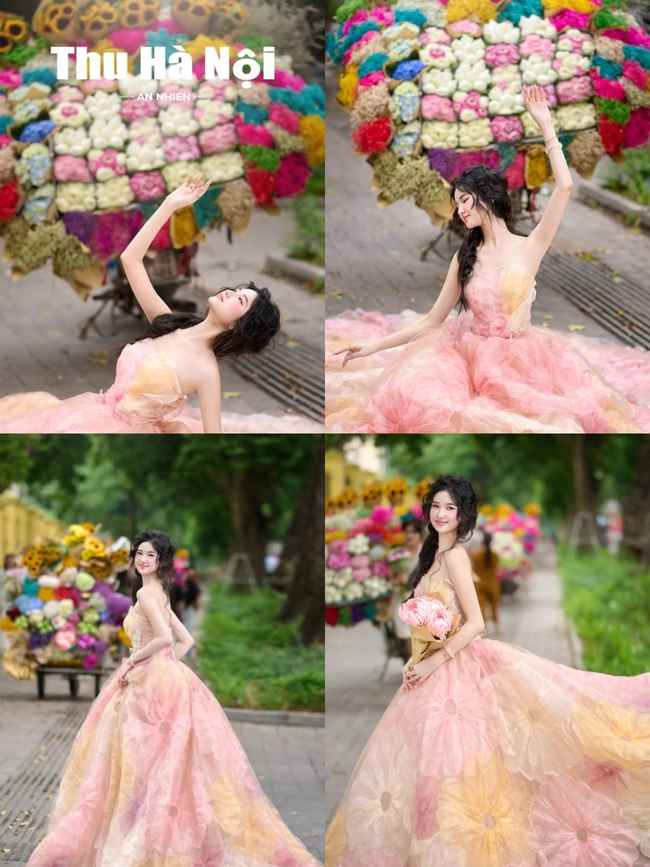 Thậm chí nhiều người còn cho biết, bộ đầm dạ hội của Nàng Mơ lại mang đến một phong cách hoàn toàn khác biệt, gây ra cảm giác bị lạc lõng giữa cảnh vật xung quanh.