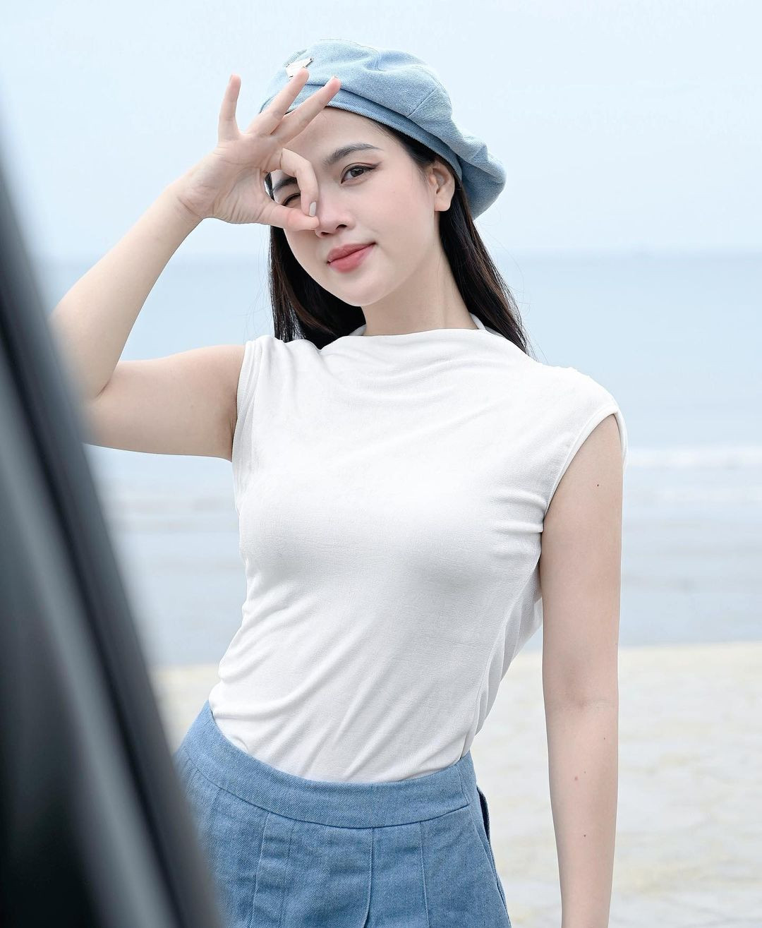 Nhan sắc của gái xinh xứ Nghệ cũng thăng hạng đáng kể.