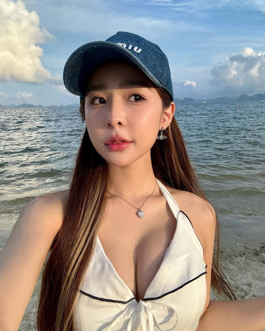 Cô nàng theo học Marketing tại Đại học Hoa Sen (TP.HCM), ngoài việc học, Tammy cũng là mẫu ảnh hay PR sản phẩm cho các nhãn hàng. (Ảnh: IGNV)