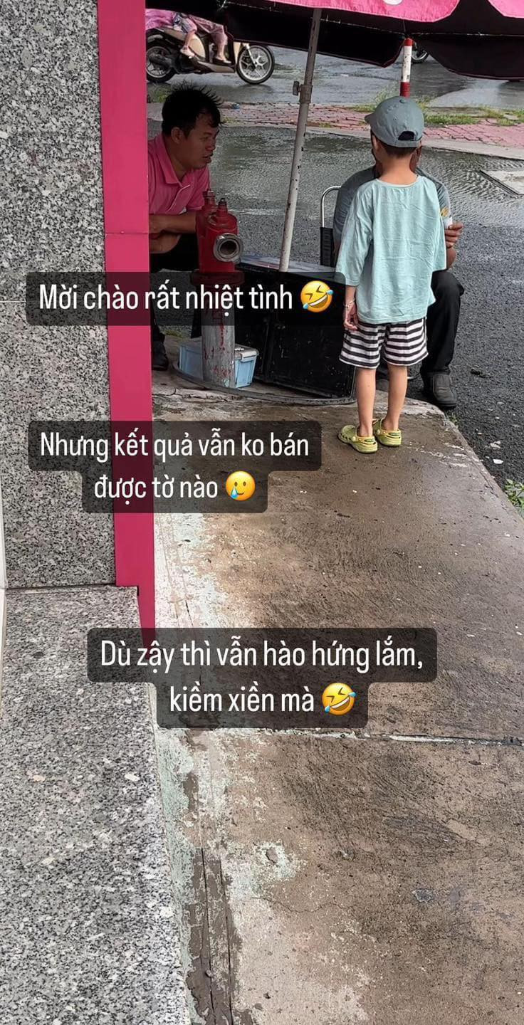 Cậu bé ban đầu vô cùng hào hứng, tuy nhiên kết quả mang lại không mấy khả quan.