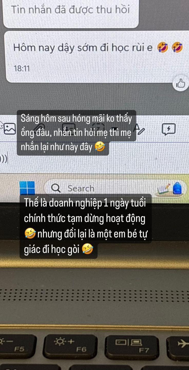 Đến ngày hôm sau, cậu bé đã tự giác đi học mà không cần bắt buộc, hay phải thuyết phục gì thêm.