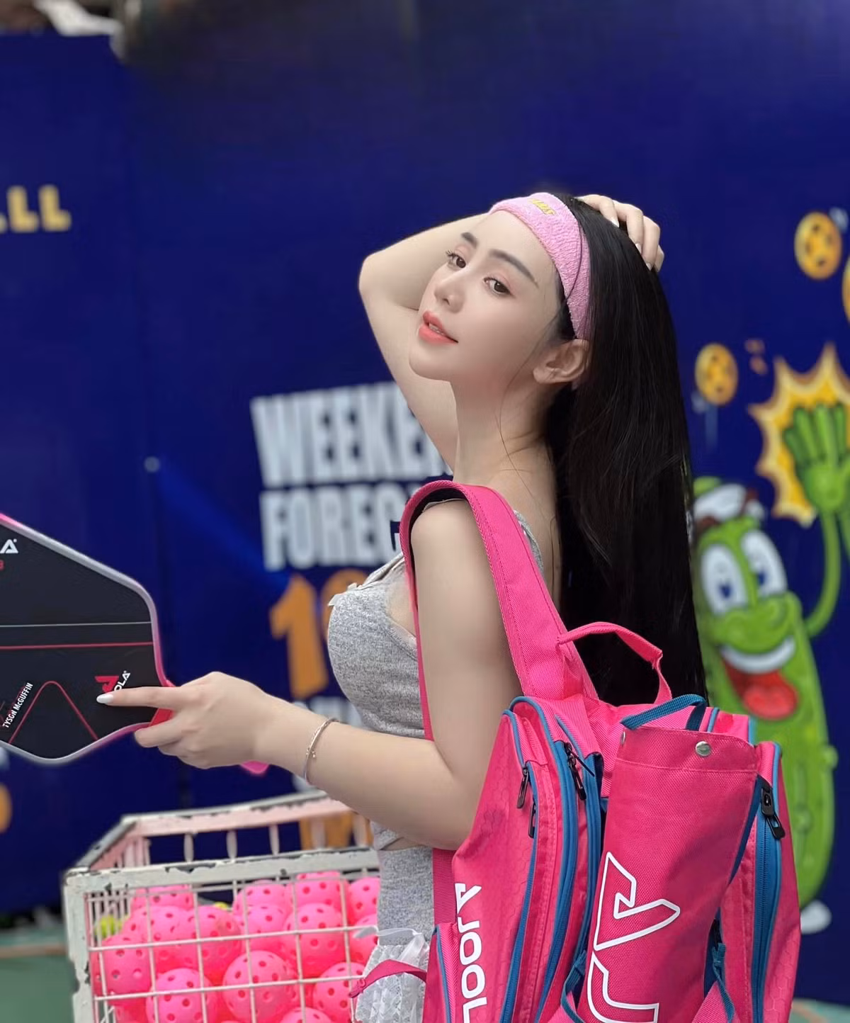 Nhan sắc ngọt ngào của cô nàng khiến netizen không khỏi xuýt xoa.