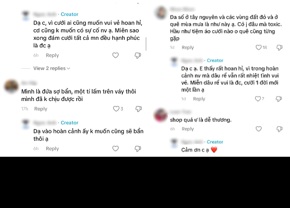 Phía chủ studio hé lộ cả hai bên đã thống nhất được phương án giải quyết. Chiếc váy không thể sử dụng được nữa nên đã phải bỏ đi.