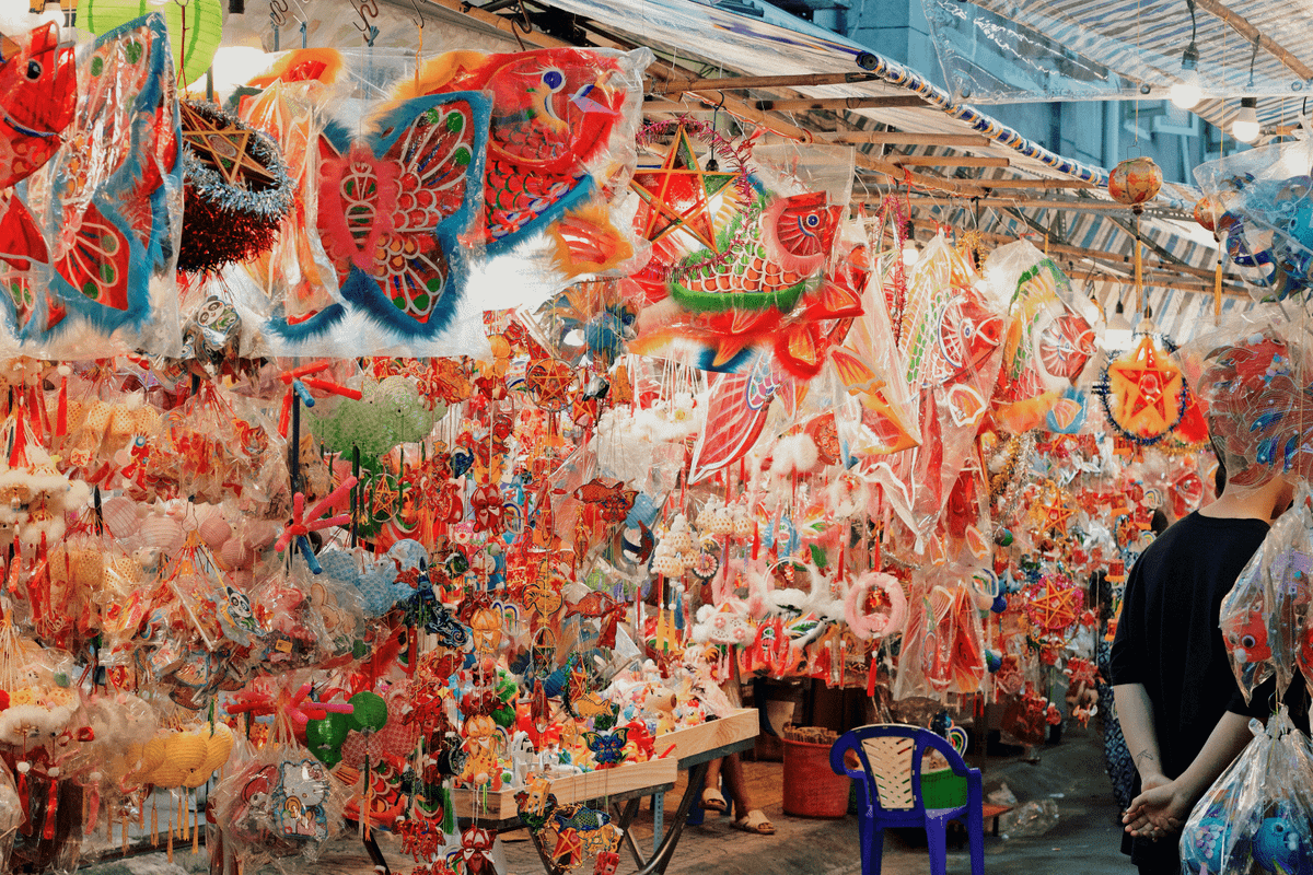 Bên cạnh những chiếc lồng đèn truyền thống, phố Lương Nhữ Học còn xuất hiện những mẫu lồng đèn hiện đại, độc đáo, thu hút giới trẻ. Những chiếc lồng đèn hình các nhân vật hoạt hình, những chiếc lồng đèn phát nhạc... đã tạo nên một làn gió mới cho phố lồng đèn.