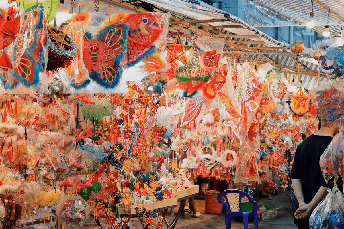 Bên cạnh những chiếc lồng đèn truyền thống, phố Lương Nhữ Học còn xuất hiện những mẫu lồng đèn hiện đại, độc đáo, thu hút giới trẻ. Những chiếc lồng đèn hình các nhân vật hoạt hình, những chiếc lồng đèn phát nhạc... đã tạo nên một làn gió mới cho phố lồng đèn.