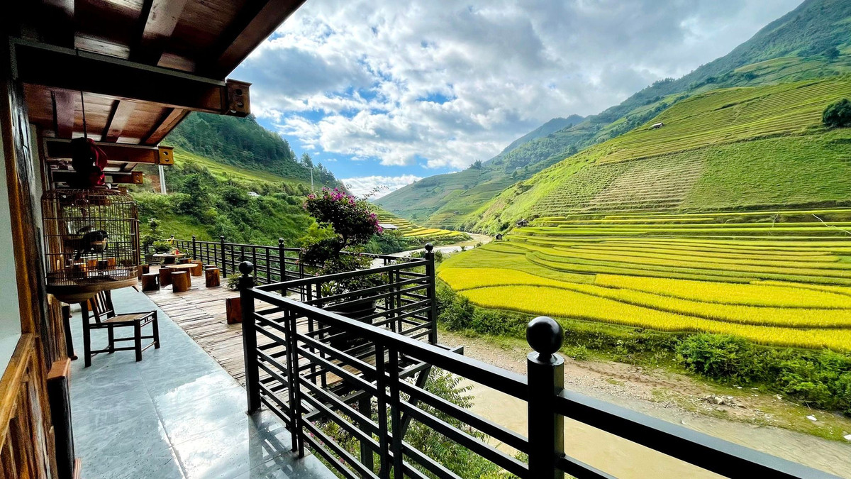 Một góc căn homestay của anh Bertrand và chị Xuân. (Ảnh: FBNV)