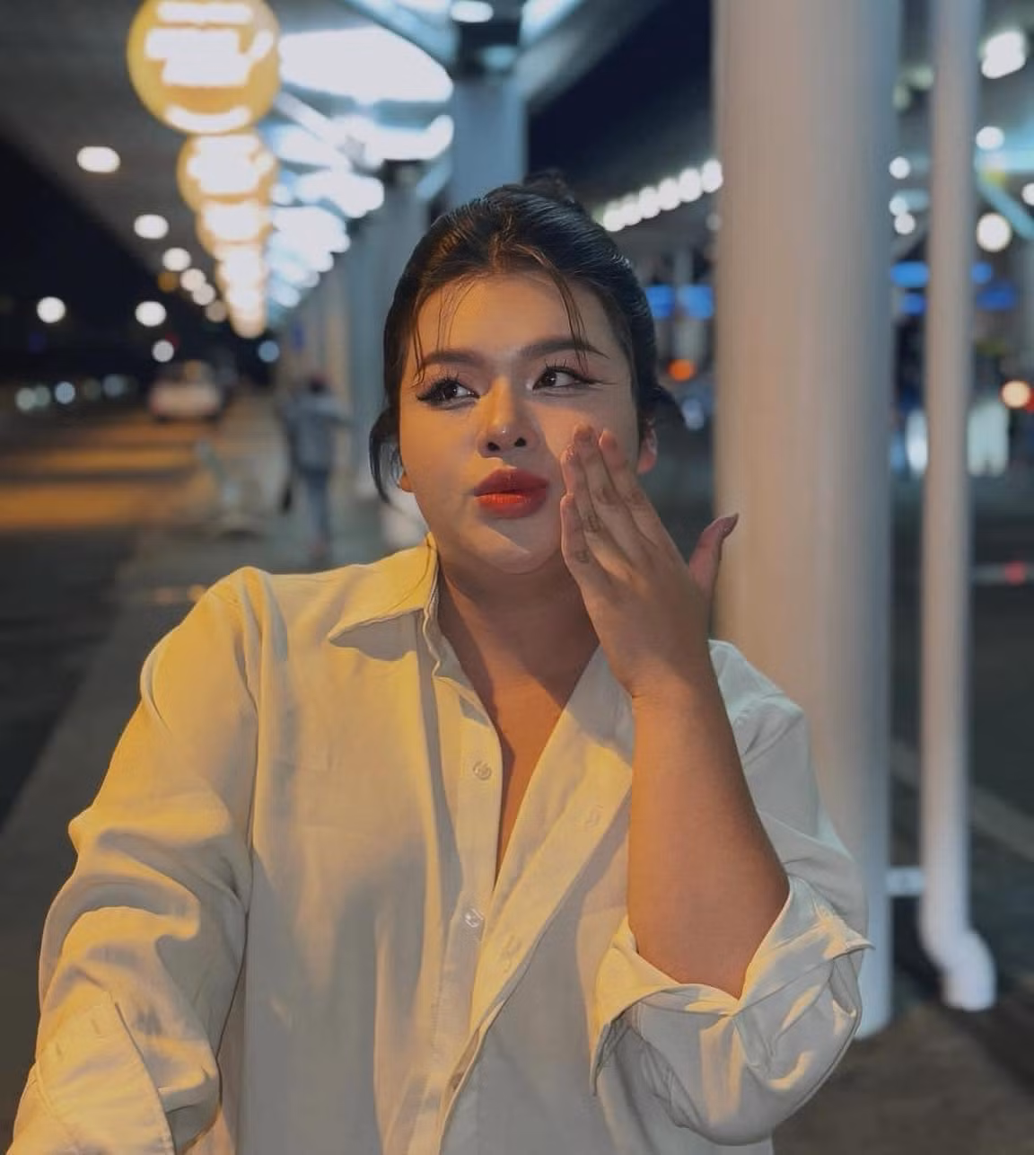 Huy Hoàng từng đạt thành tích top 12 Hoa hậu Chuyển giới Việt Nam 2023, từng tạo ấn tượng mạnh tại Ngôi sao chốt đơn.