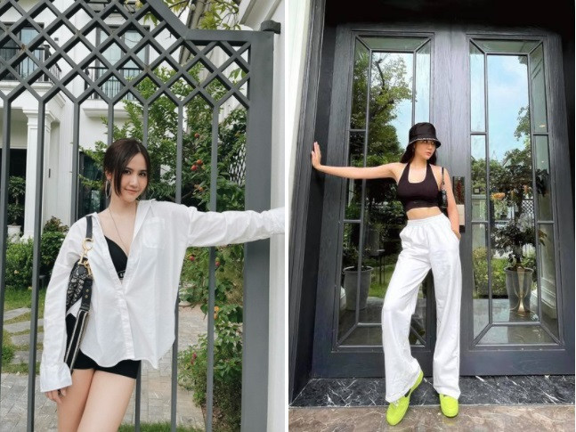 Vẻ nóng bỏng 'gái một con' Huyền Lizzie Thương ngày nắng về - Hình 6 Ve nong bong 'gai mot con' Huyen Lizzie Thuong ngay nang ve-Hinh-6