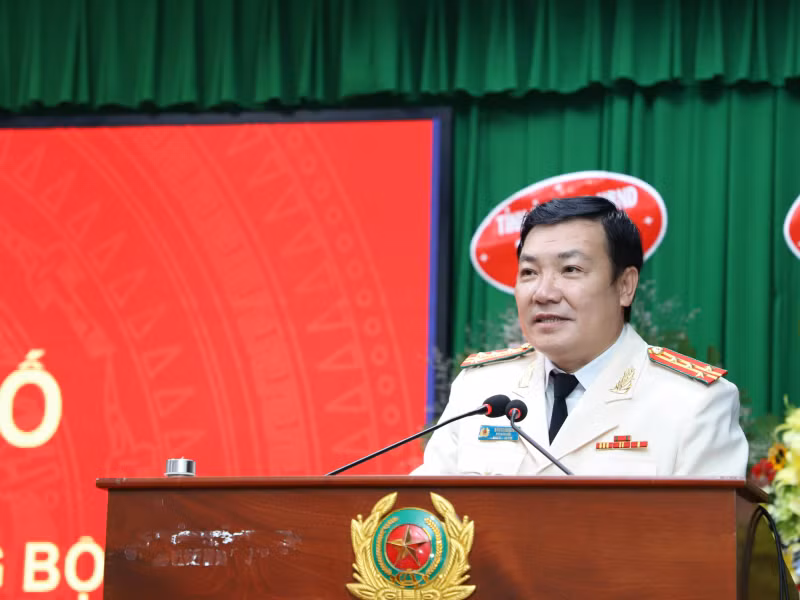 Nhận nhiệm vụ mới, Đại tá Lâm Thành Sol cảm ơn lãnh đạo Bộ Công an; lãnh đạo, cán bộ, chiến sĩ Công an tỉnh Sóc Trăng đã tín nhiệm trao trọng trách mới.