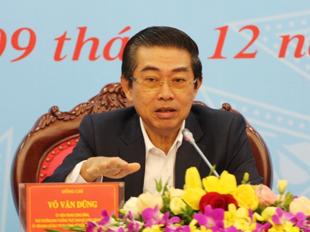 Phó Trưởng Ban Thường trực Ban Nội chính Trung ương Võ Văn Dũng