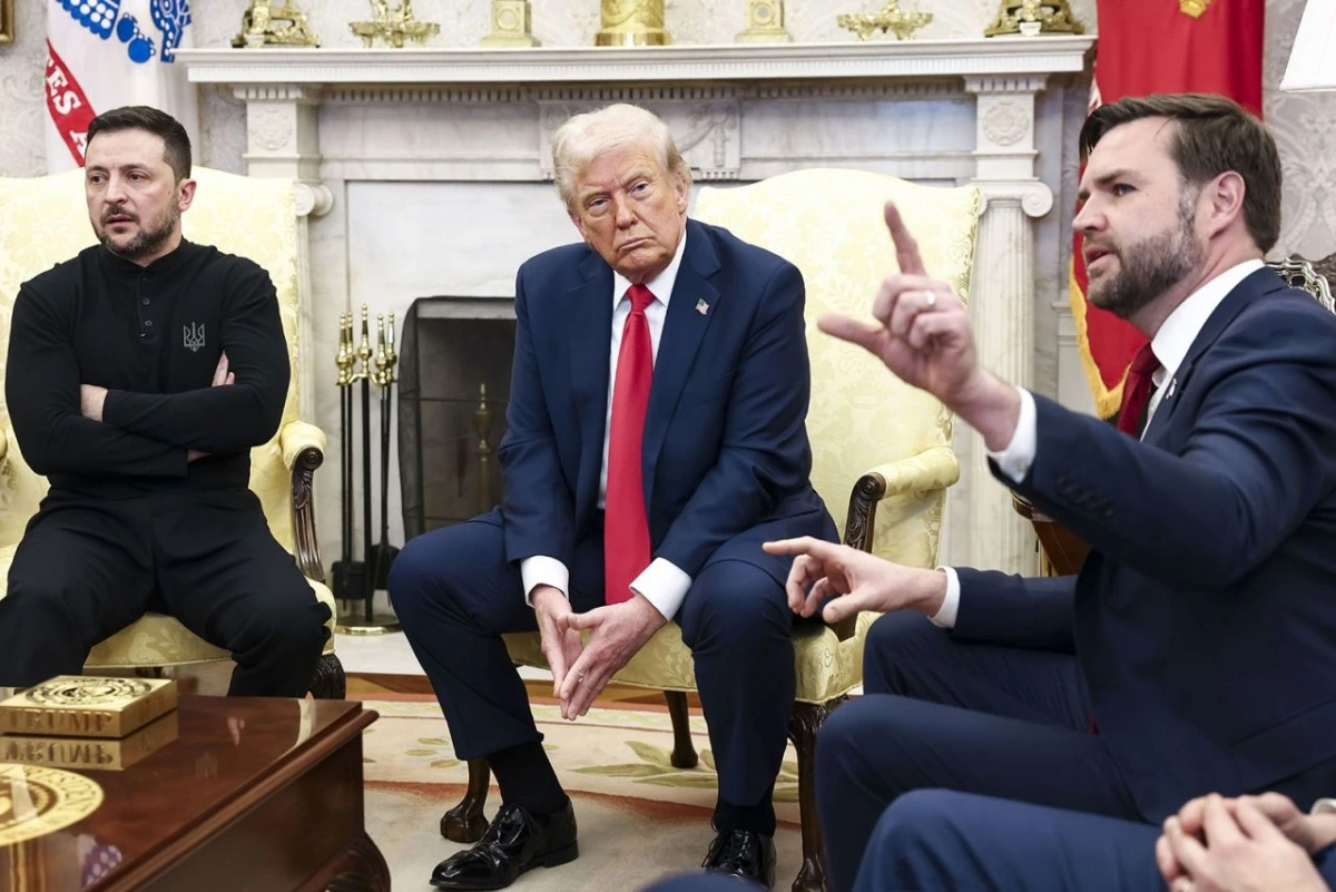 Tổng thống Ukraine đã rời Nhà Trắng sớm hơn dự kiến sau cuộc tranh cãi và hai bên không ký thỏa thuận khoáng sản. Ảnh: EPA.