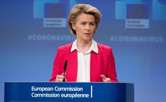 Bà Von der Leyen nằm trong danh sách 100 người ảnh hưởng nhất năm 2020 của Tạp chí TIME. Ảnh: EE. 