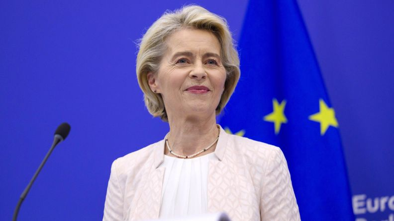 Sự nghiệp chính trị của bà Ursula von der Leyen bắt đầu vào năm 2003 sau khi bà được bầu vào Quốc hội Liên bang Đức. Ảnh: Panama Pictures. 