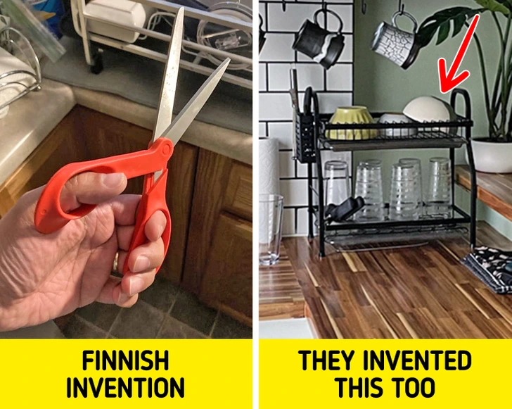 Nhiều sản phẩm và dịch vụ mà chúng ta sử dụng ngày nay và giúp cuộc sống của chúng ta dễ dàng hơn đã được người Phần Lan phát minh ra, trong đó có máy rửa chén và chiếc kéo Fiskars nổi tiếng.