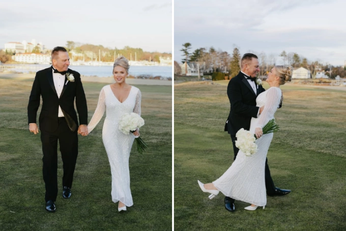 Karoline Leavitt hiện có cuộc sống hạnh phúc bên người chồng hơn cô 32 tuổi, Nicholas Riccio - một doanh nhân bất động sản 59 tuổi. Ảnh: Instagram.