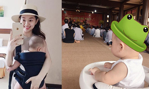 Ly Kute kheo leo khoe con sau nhung song gio