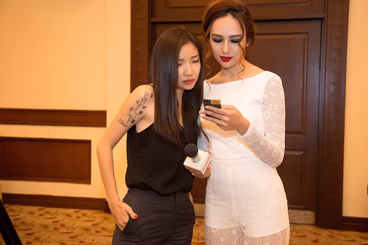 Ngọc Diễm nhận lời diễn thời trang giúp NTK An Nhiên do mối thân thiết trong nghề và tình bạn thân thiết ngoài đời.