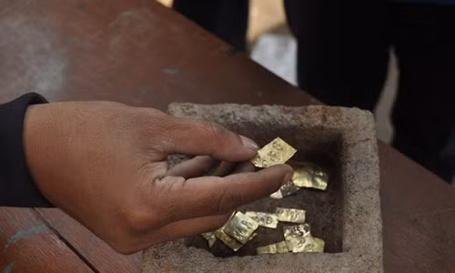 So do dao gieng trung hop vang 22 mieng nghin nam tuoi