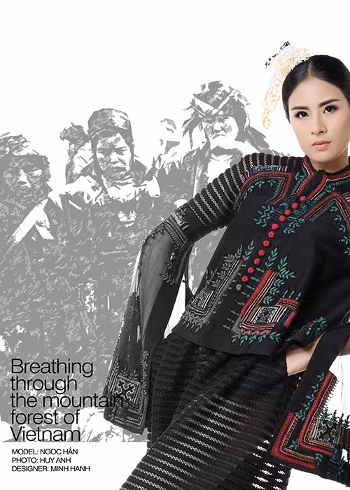 Trước buổi trình diễn thời trang của NTK Minh Hạnh, chỉ có thương hiệu thời trang Hermes mới được tổ chức show diễn tại bảo tàng Albert Kahn. 