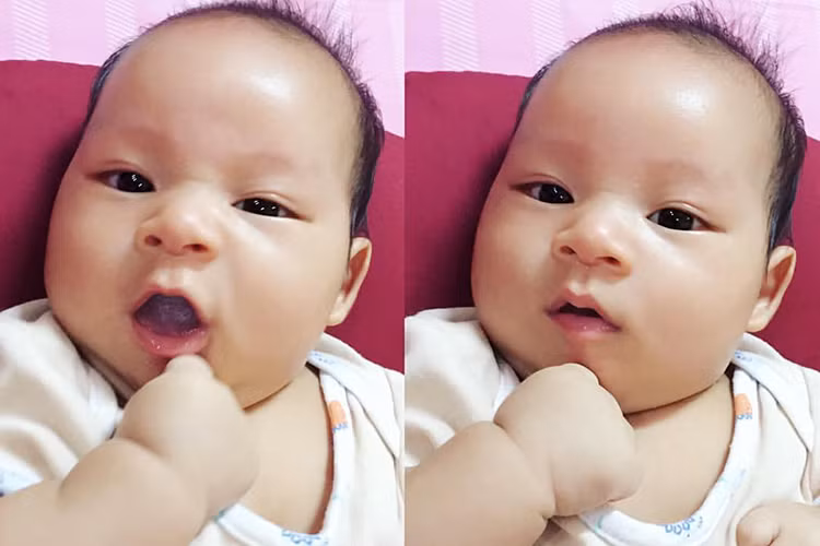 Hiện tại, chàng quý tử thứ hai của Lý Hải đã được gần 3 tháng tuổi và trông khá bụm bẫm.