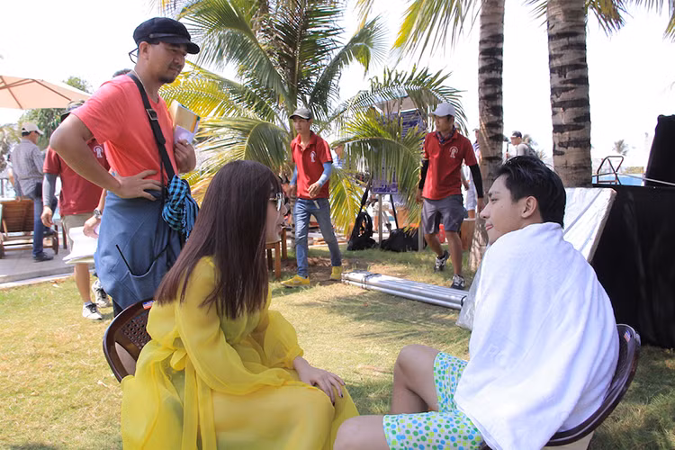 Le Khanh Huu Vi tinh tu trong phim moi