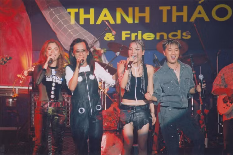 Thanh Thảo và Minh Thuận còn từng đứng chung sân khấu ca nhạc.