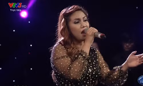 Viet Thang tam dan truoc Janice Phuong tai chung ket Vietnam Idol