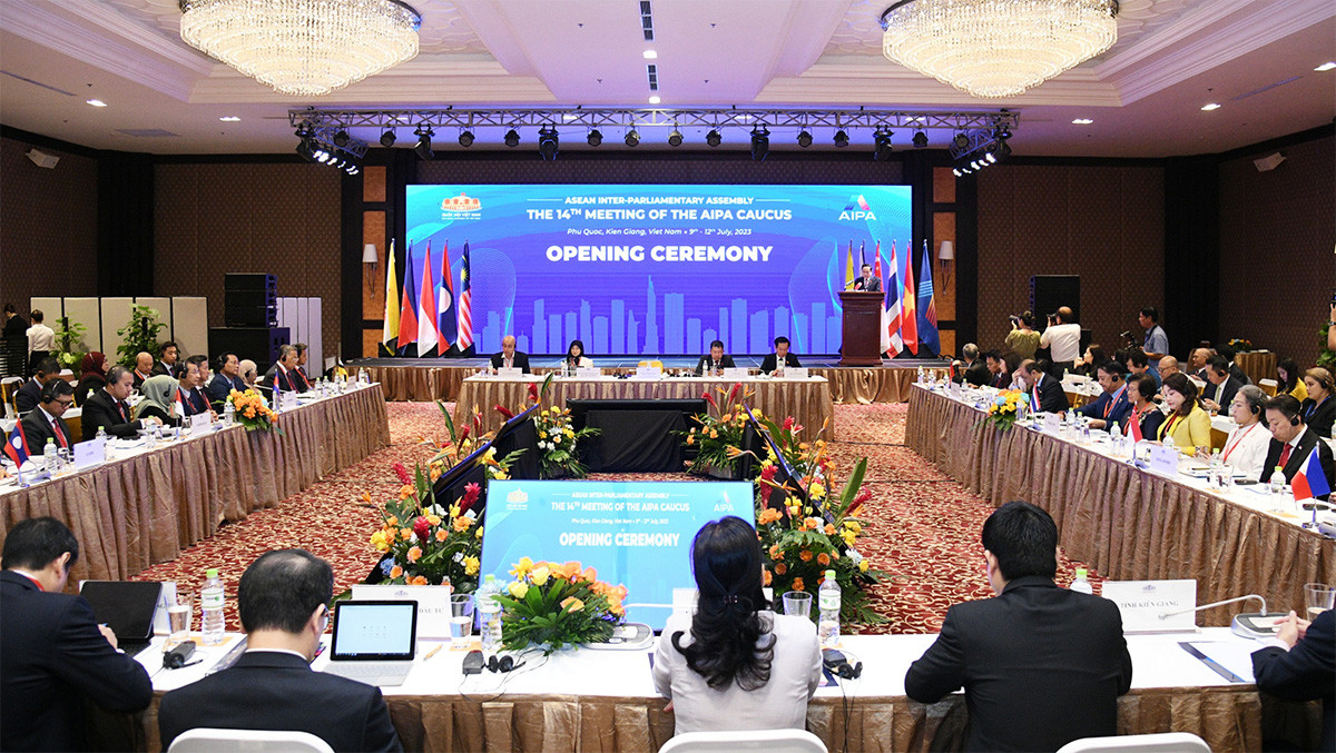 Khai mac Hoi nghi AIPA Caucus lan thu 14-Hinh-2