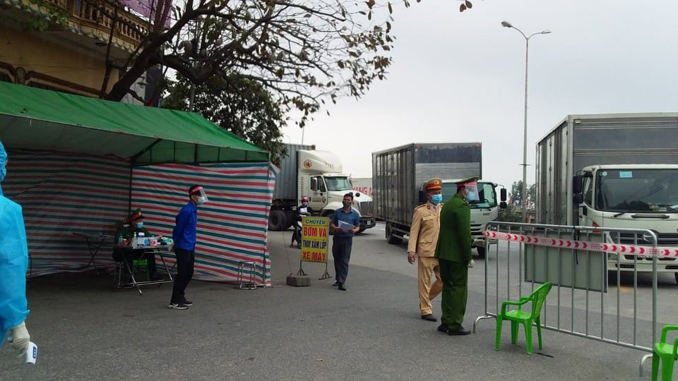 Sau cach ly xa hoi Hai Duong: Cam Giang tiep tuc phong toa 19 thon, cum dan cu